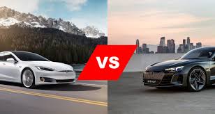Audi e-tron GT vs Tesla Model S Performance